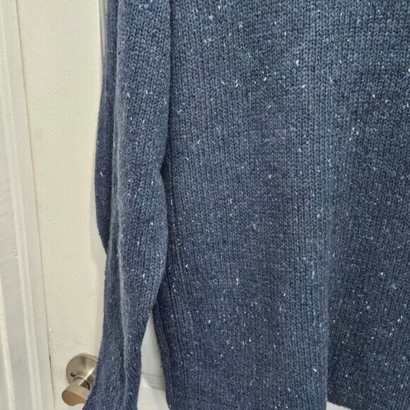 NG Men's XL Blue Knit Sweater - Vintage Style Made In Hong Kong - Picture 9 of 10